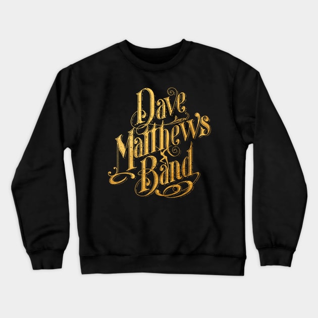 Dave Matthews Band Gold Crewneck Sweatshirt by mashudibos